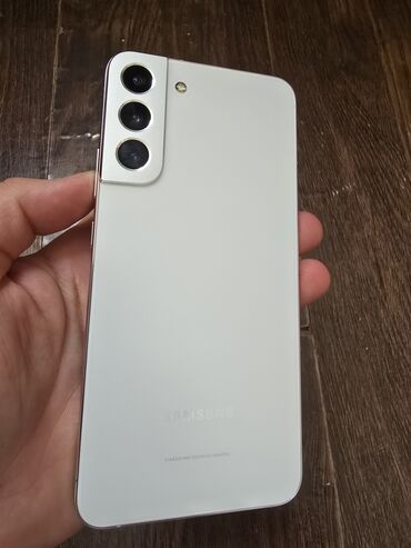 симка номер: Samsung Galaxy S22 Plus, Колдонулган, 256 ГБ, түсү - Ак, 1 SIM