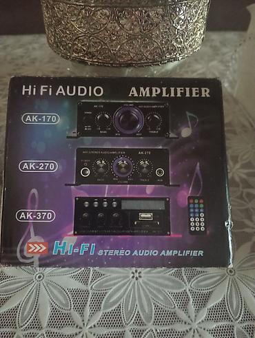 sn tv: Hi-Fi Stereo Audio Gücləndirici — Model AK-270 Xüsusiyyətlər: - Hi-Fi — 1