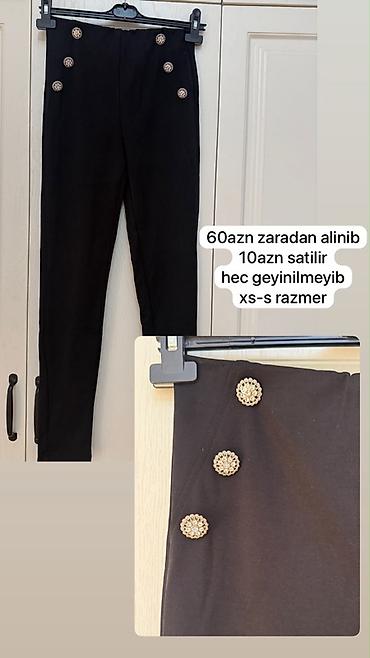 zara godəkcə: Şalvar, Zara, XS, rəng - Qara — 1