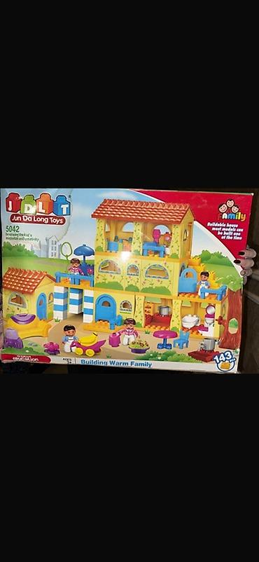 mafia kart oyunu: JDlt “Building Warm Family” konstruksiya dəsti - Brend: Jun Da Long — 1