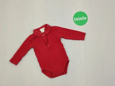 czerwone body niemowlęce: Body, 3-6 m, 
stan - Zadowalający