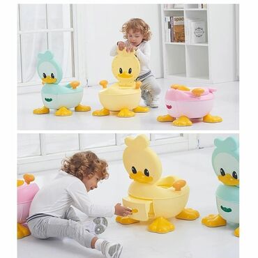 Uşaqlar üçün digər mallar: Gigiyenik olaraq təmiz matereallardan hazırlanmış ördək dekorlu 2 / 1 — 9