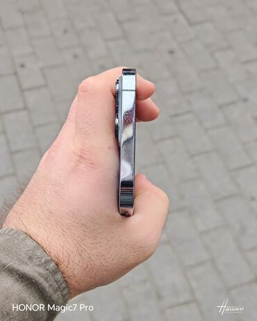 Apple iPhone: IPhone 13 Pro Max, 128 GB, Sierra Blue, Zəmanət — 3