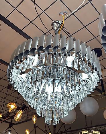 qazan tavalar: Çılçıraq, 10 və daha çox lampa, Metal — 1