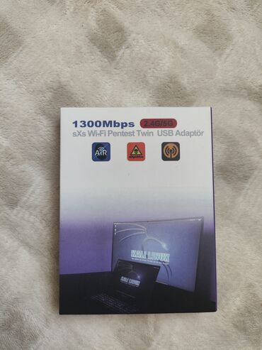 подставка для ноутбука: Məhsul: sXs Wi‑Fi Pentest Twin USB Adaptor Hem internet güclendirci