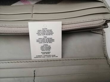 Άλλα: Burberry leather wallet in very good condition, many compartments as — 10