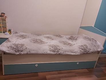 bar stolu: Oğlan və qız üçün, İşlənmiş, 2 təknəfərlik çarpayı, Yazı masası — 6