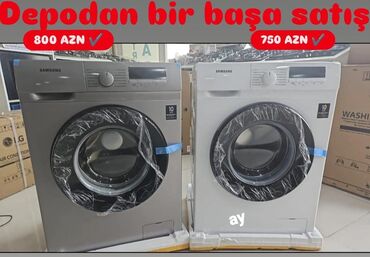 Paltaryuyan maşınlar: Paltaryuyan maşın Samsung, 8 kq, Avtomat, Qurutmasız, Kredit yoxdur