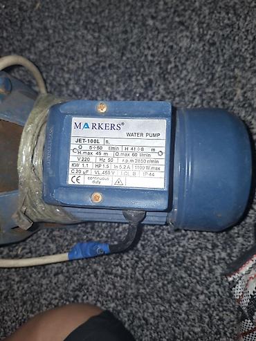 максимус ф1: Поверхностный насос MARKERS JET-100L - Тип: струйный (JET) — 2