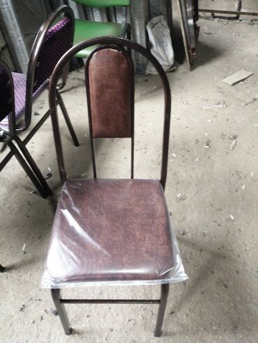Sifarişlə restoran stulları: Metal, Azərbaycan, Dəri, Pulsuz quraşdırılma, Zəmanətli, Kredit yoxdur — 4