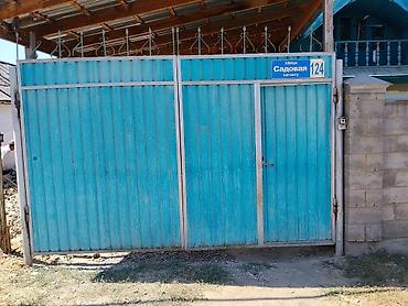 оконные решетки: Металлические распашные ворота с калиткой - Конструкция — 1