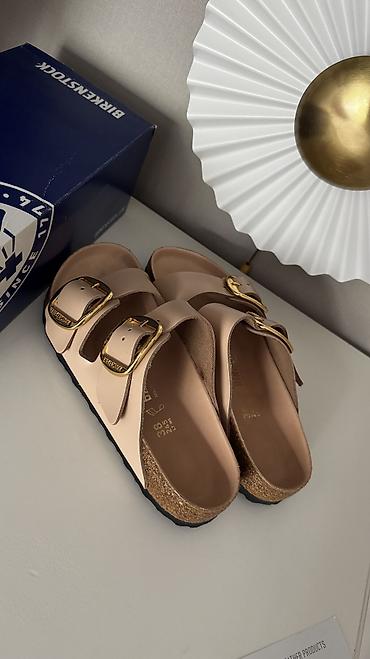 arizona: Босоножки, 38, Birkenstock, Новый, цвет - Бежевый, Самовывоз, Платная доставка — 3