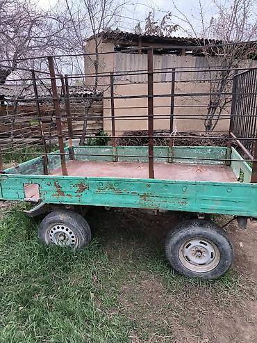 трейлер дом на колесах: Прицеп-вагончик и металлический одноосный прицеп Описание: - — 8