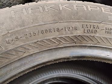 tyres: Шины 235 / 60 / R 18, Зима, Б/у, Комплект, Внедорожные (АТ/МТ), Nokian — 2