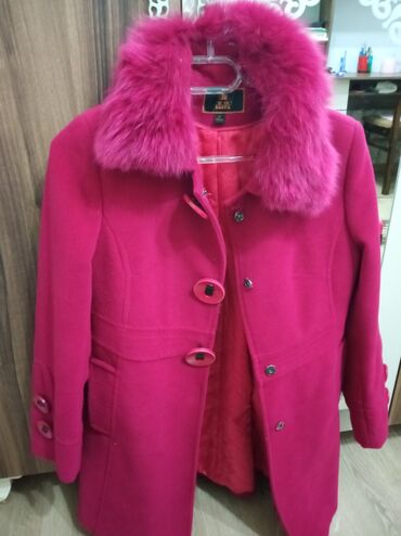 женское пальто: Пальто цвет - Розовый