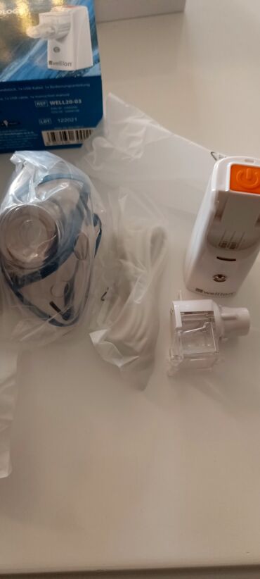 İnqalyatorlar, nebulizerlər: İnqalyasiya aparatı.Endirim!Daşına bilən,şarjlı,yeni nəsil — 13