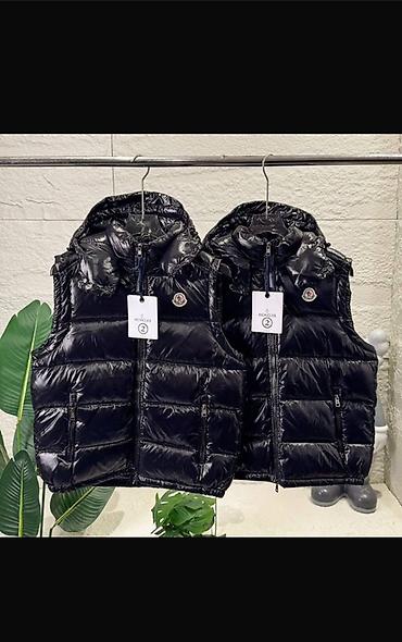 moncler: Moncler kişi şişmə jileti – qara rəng - Parlaq, suya davamlı xarici — 2