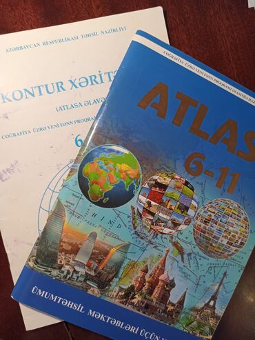 atlas xəritələr toplusu: Atlas+kontur xəritə(yazılmayıb)