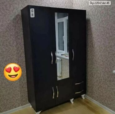 Dolablar: Yeni, Açılan, 3 qapılı Düz dolab, Şifonyer, Azərbaycan — 15