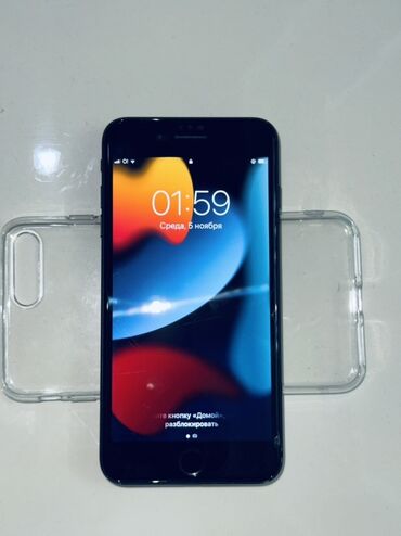 купить 8 плюс айфон бу: IPhone 7 Plus, Новый, 32 ГБ, Черный, Чехол, 85 %