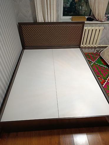 zip lock: Двуспальная кровать, Б/у, С мягким изголовьем, длина - 200 см — 2