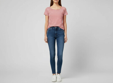 t shirt damski w paski reserved: Reserved, T-shirt damski, rozmiar L