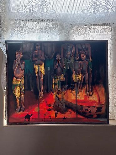 ilkin od: Elisabed Gotsiridze – Afrika mövzulu orijinal tablo. ​Bu əsər sadəcə — 4