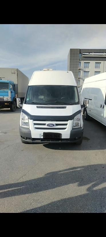 tank masin: İcarə .Ford Transit ağ rəngli yüksək tavanlı yük mikroavtobusu — 1