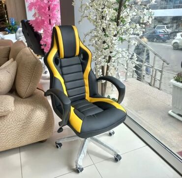 Ofis və oyun kresloları: Yeni, Təkərli, Qolları tənzimlənir, Dəri -da lalafo.az — 10 Ofis və oyun kresloları: Yeni, Təkərli, Qolları tənzimlənir, Dəri — 10