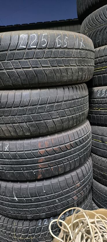 купить докатку r17: Шины 225 / 65 / R 17, Зима, Б/у, Внедорожные (АТ/МТ), Германия, Continental