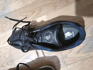 Kişi ayaqqabıları: USPA (U.S. Polo Assn.) Uni idman ayaqqabısı - Rəng: qara, altlıqda — 3