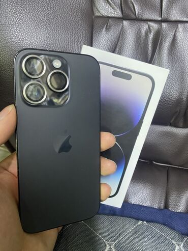 обменять самсунг на айфон: IPhone 14 Pro, Б/у, 256 ГБ, Черный, Чехол, Коробка, 85 %