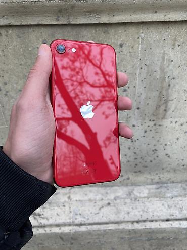Apple iPhone: IPhone SE 2020, 64 GB, Qırmızı, Simsiz şarj, Sənədlərlə, Barmaq izi — 2