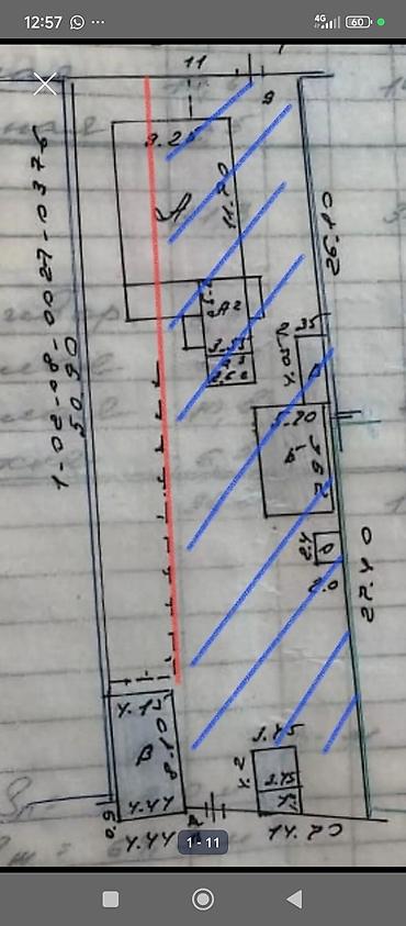 Продажа коттеджей и домов: 🔥🔥🔥Продаётся участок в Кызыл-аскере, участок имеет 2 выхода — 2