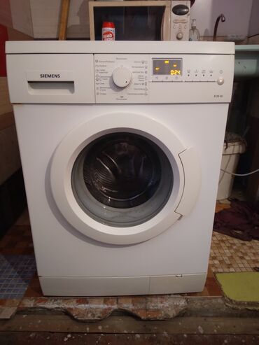 masinlarin bezedilmesi: Paltaryuyan maşın Siemens, 6 kq, İşlənmiş, Avtomat, Qurutmasız, Kredit yoxdur, Pulsuz çatdırılma