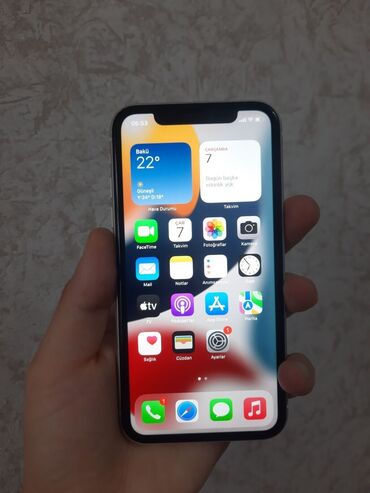 сотовый телефон fly ff244: IPhone 11, 128 ГБ, Белый, Гарантия, Face ID, С документами