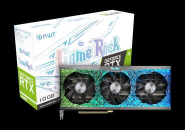 Видеокарты: Видеокарта, Б/у, Palit, GeForce RTX, 10 ГБ, Для ПК