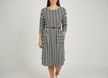 bluzki dla puszystych allegro: Tu, Women`s dress, size L