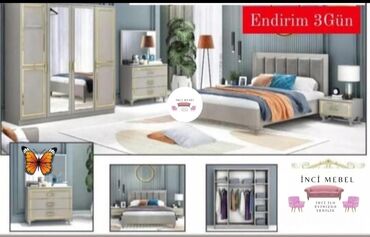 Yataq otağı dəstləri: 2 təknəfərlik çarpayı, Dolab, Tumba, 2 tumba, Azərbaycan, Yeni -da lalafo.az — 5 Yataq otağı dəstləri: 2 təknəfərlik çarpayı, Dolab, Tumba, 2 tumba, Azərbaycan, Yeni — 5