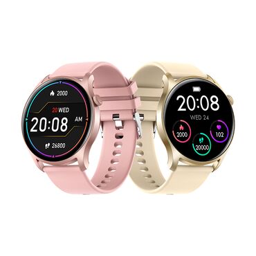ženski šalovi i marame: K8 Ženski Bluetooth Smart Fitnes Watch Boja sata: Gold i Pink