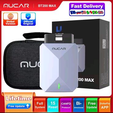 Alati za automobile: Novo- MUCAR BT200 MAX OBD2 CAN-FD Bi-directional ECM TCM ABS Novi — 6