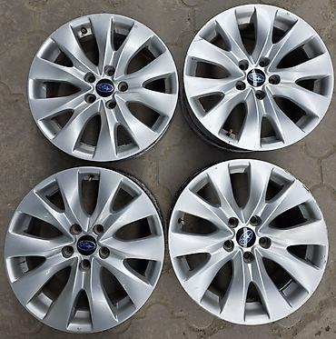 Литые Диски R 17 Subaru, Комплект, отверстий - 5, Б/у