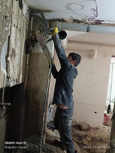 Beton işləri: Beton kəsmə xidməti - Divar, döşəmə və tavanlarda dəqiq və səliqəli — 4