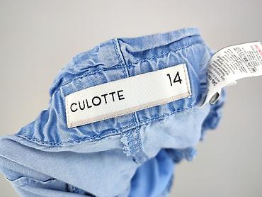 culotte jeans: Spodnie 3/4 damskie, rozmiar L — 4