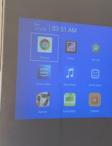 Proyektorlar: Yeni Portativ Proyektor Ödənişli çatdırılma, Rayonlara çatdırılma — 3