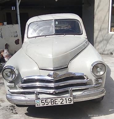 lexus az: GAZ M20 “Pobeda” – klassik sovet sedanı - Korpus: 4 qapılı — 1