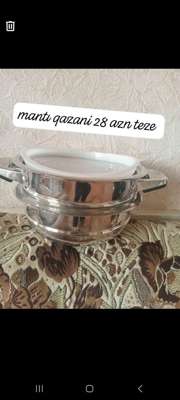 iran qazan desti: Qazan, rəng - Gümüşü