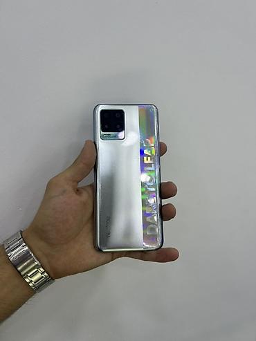 iphone 6s plus barter: Realme 8, 128 GB, rəng - Gümüşü, Face ID — 1