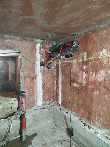 Beton işləri: #Betonkesme #betondeşmə Beton kubik kərpic - dən kəsim deşim — 22