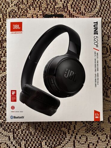 Mikrofonlar: Simsiz (Bluetooth) Qulaqcıqlar, JBL, rəng - Qara